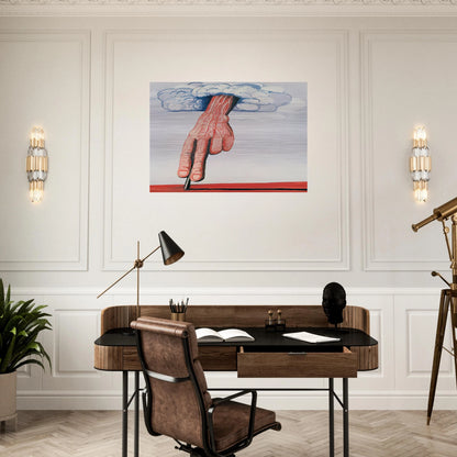 LINE - Philip Guston Brushed Aluminum Print - 70x100 cm / 28x40 inches | Philip Guston Aluminum Print | Philip Guston Prints