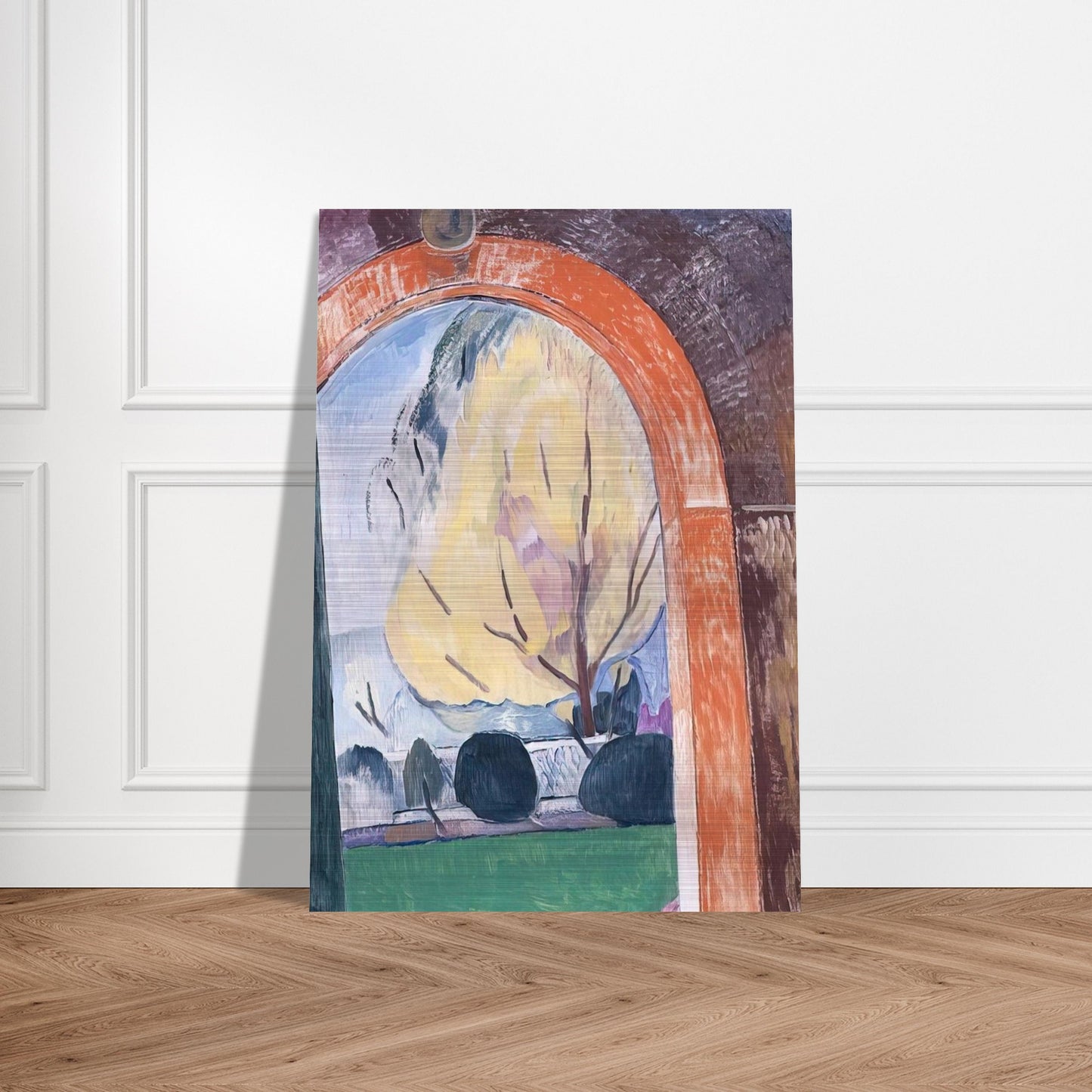 Yarralumla - 1932 - Grace Cossington Smith Brushed Aluminum Print - 70x100 cm / 28x40 inches | Grace Cossington Smith Aluminum Print | Grace Cossington Smith Prints