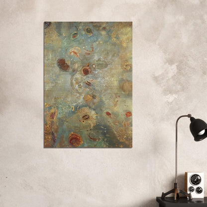 UNDERWATER VISION 1910 - Odilon Redon Brushed Aluminum Print - 70x100 cm / 28x40 inches | Odilon Redon Aluminum Print | Odilon Redon Prints