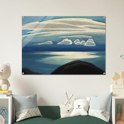 Lake Superior - 1928 - Lawren Harris Acrylic Print - 70x100 cm / 28x40″ inches | Lawren Harris Wall Art | Lawren Harris Prints