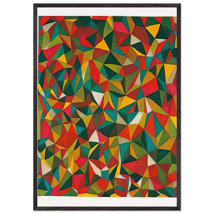 Complex Forms - Sol LeWitt 70x100 cm / 28x40 inches Framed Art Print – Black Wooden Frame