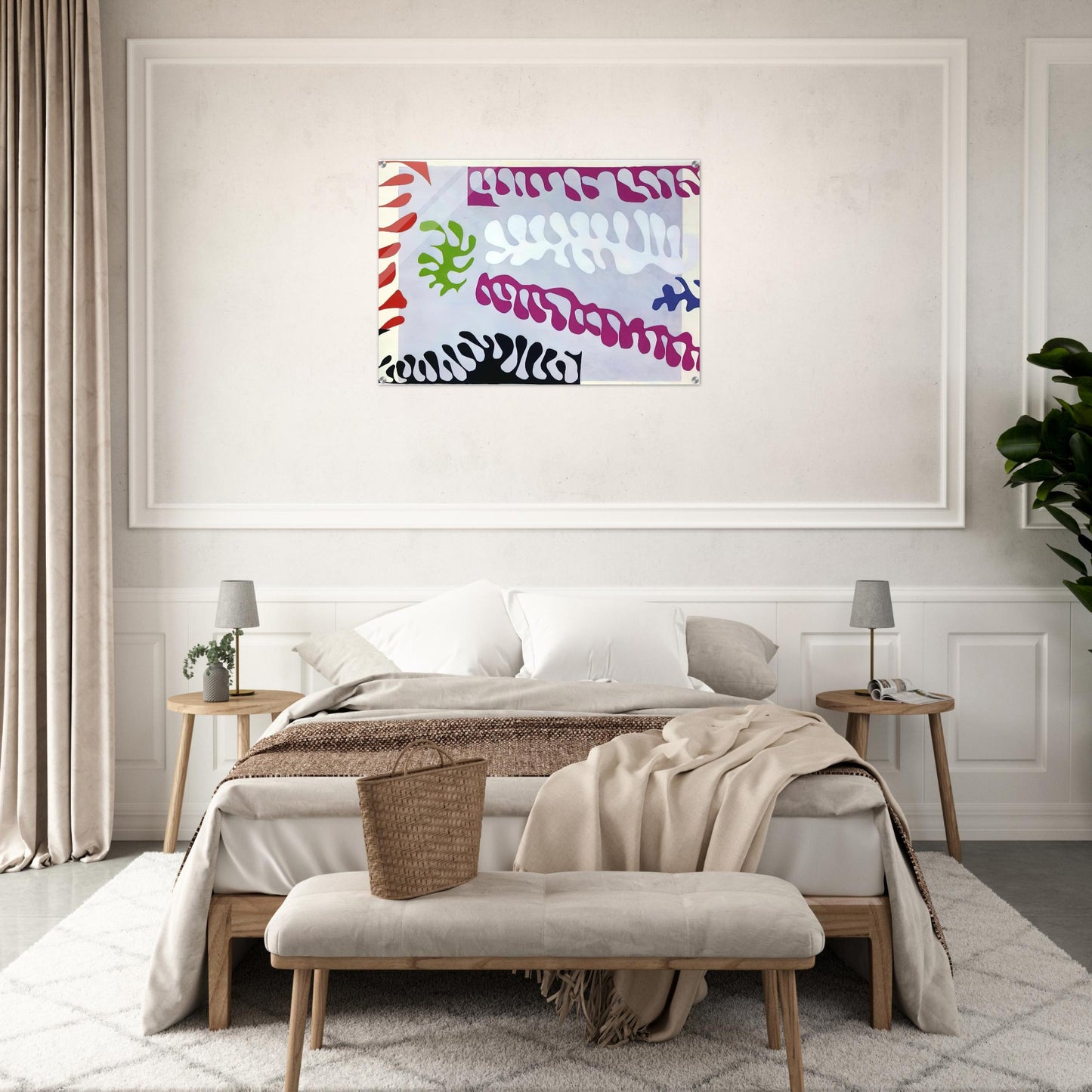 CUT OUTS 1 - Henri Matisse Acrylic Print - 70x100 cm / 28x40″ inches