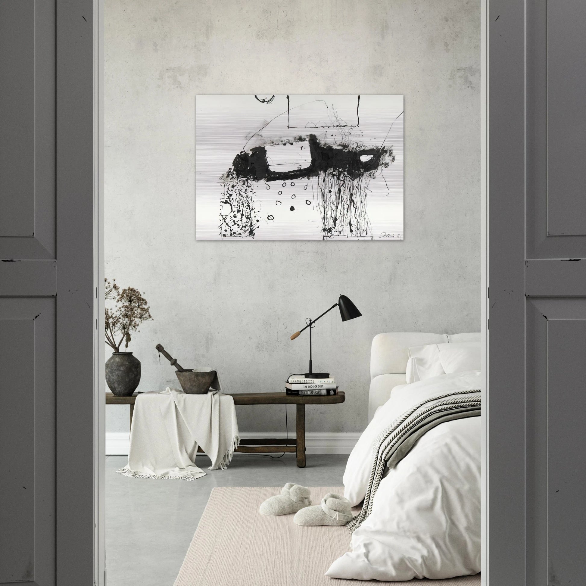 Boxcar - 1981 - Gene Davis Brushed Aluminum Print - 70x100 cm / 28x40 inches | Gene Davis Aluminum Print | Gene Davis Prints