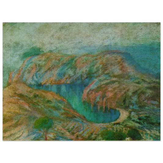 Salvador Dali - CALANQUE JONCULS CADAQUES  75x100 cm / 30x40inches Fine Art Poster