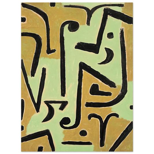 Paul Klee - HALME 1940  75x100 cm / 30x40inches Fine Art Poster