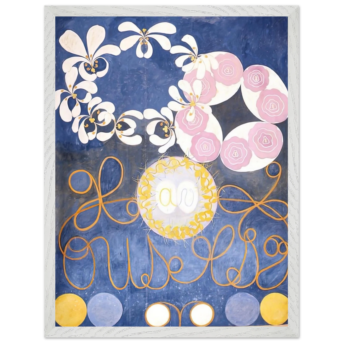Hilma af Klint - THE TEN LARGEST 1907 Wall art - 70x100 cm / 28x40 inches - Fine Art Poster - -