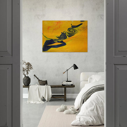 Summer - 1962 - Frank Lobdell Brushed Aluminum Print - 70x100 cm / 28x40 inches | Frank Lobdell Aluminum Print | Frank Lobdell Prints