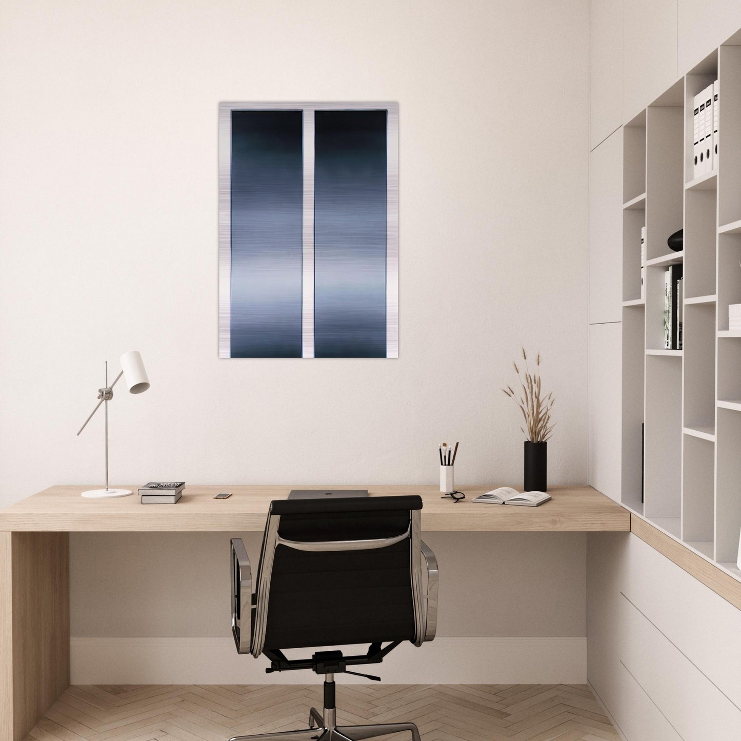 PASSAGE - Gerhard Richter Brushed Aluminum Print - 70x100 cm / 28x40 inches | Gerhard Richter Aluminum Print | Gerhard Richter Prints