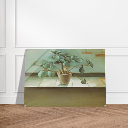 PLANT - Salvador Dali Acrylic Print - 70x100 cm / 28x40″ inches | Salvador Dali Wall Art | Salvador Dali Prints