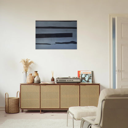Untitled - 1956 - Donald Judd Brushed Aluminum Print - 70x100 cm / 28x40 inches | Donald Judd Aluminum Print | Donald Judd Prints