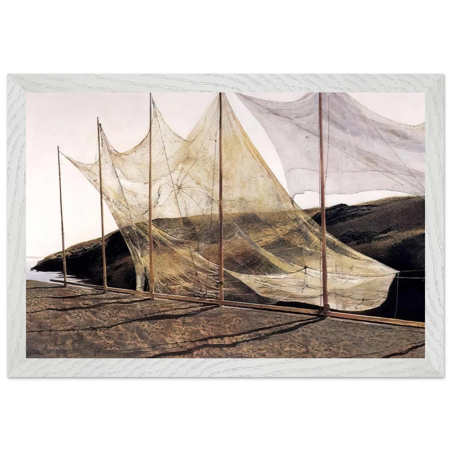 Andrew Wyeth - PENTECOST 1989 Wall Art - 30x40 cm / 12x16 inches - Fine Art Poster - -