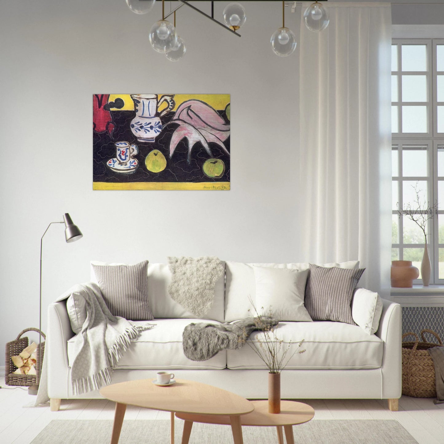 STILL LIFE WITH A SHELL 1940 - Henri Matisse Brushed Aluminum Print - 70x100 cm / 28x40 inches | Henri Matisse Aluminum Print | Henri Matisse Prints