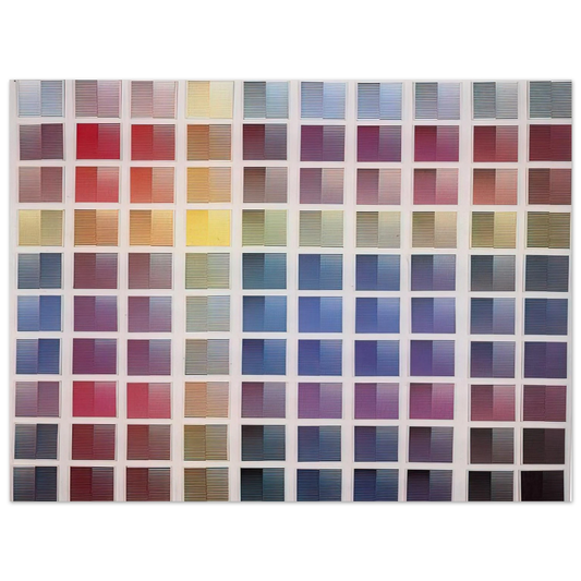 Dadamaino - La ricerca del colore - 1968  75x100 cm / 30x40inches Fine Art Poster