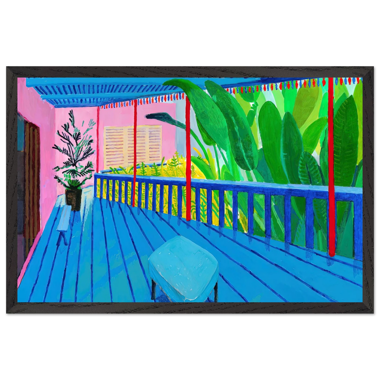 David Hockney - David Hockney Wall art - 30x40 cm / 12x16 inches - Fine Art Poster-canvas - -