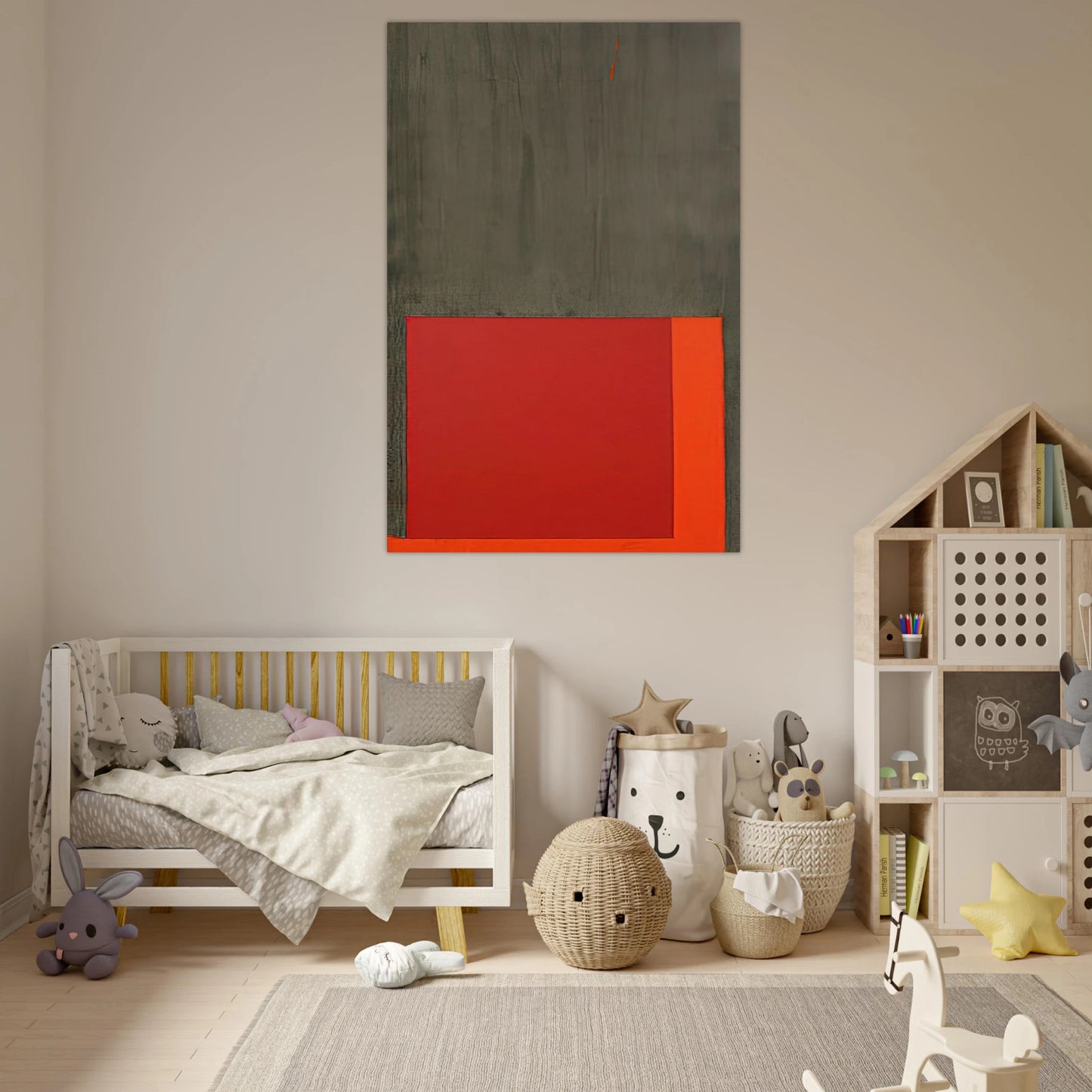 4.5.68 - 1968 - John Hoyland Art Prints - 100x150 cm / 40x60″ inches | John Hoyland Poster | John Hoyland Prints