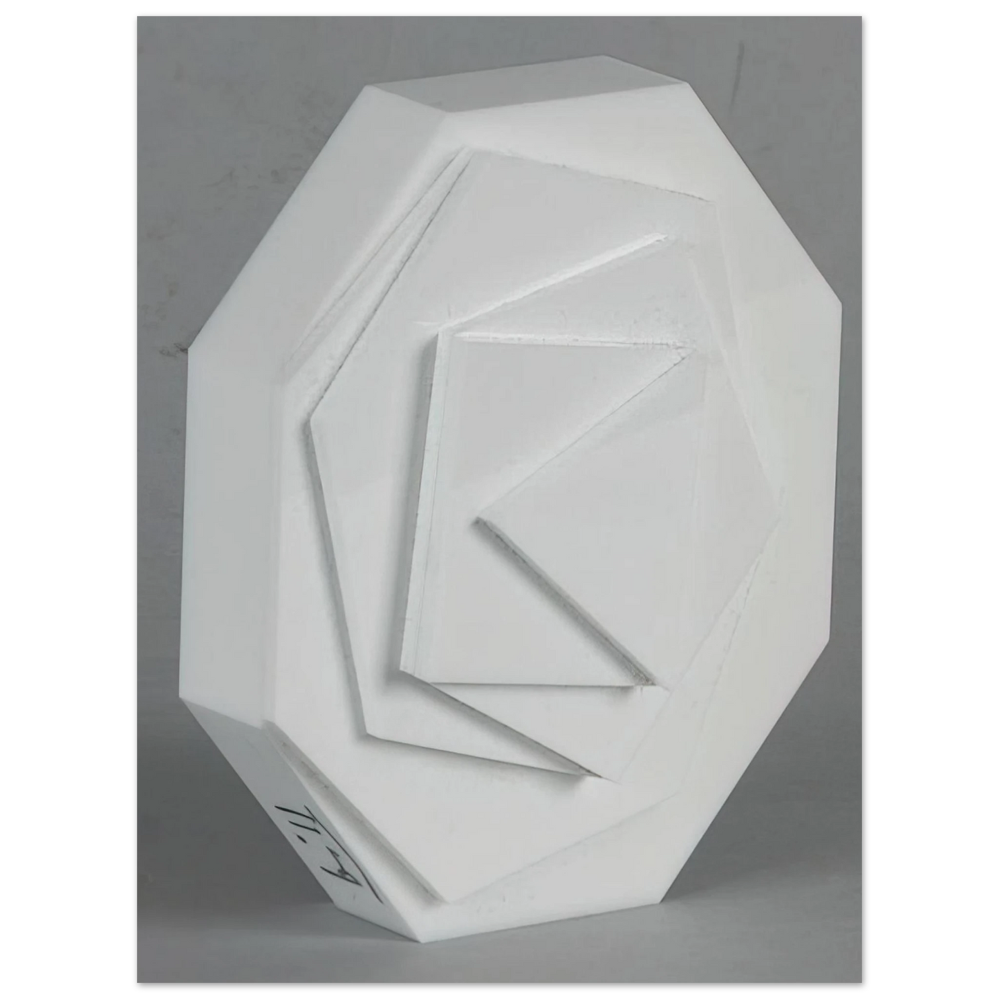 Max Bill - 3-8 Eck - Concretism  75x100 cm / 30x40inches Fine Art Poster