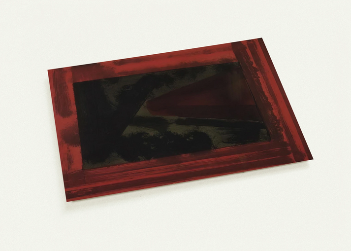 Here We are in Croydon - 1979 By Howard Hodgkin Pack of 10 Post Cards | Howard Hodgkin Post Cards | A6 (10.5 x 14.8 cm) - 4.1 x 5.8 inches