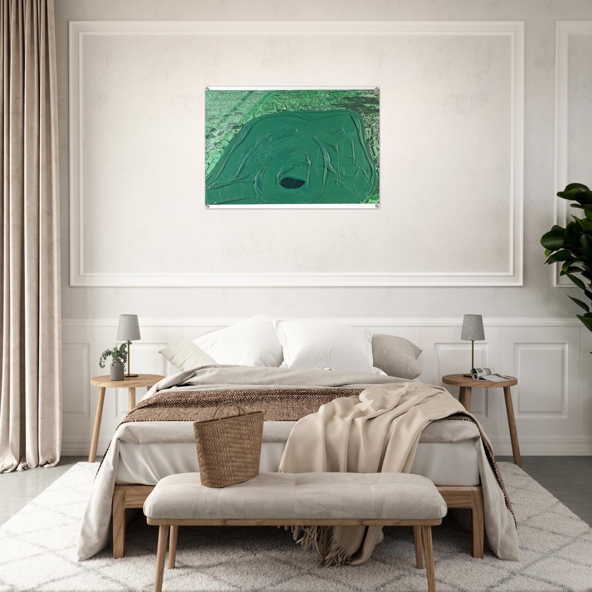 Postcard Hyde Park - 1969 - Dieter Roth Acrylic Print - 70x100 cm / 28x40″ inches | Dieter Roth Wall Art | Dieter Roth Prints