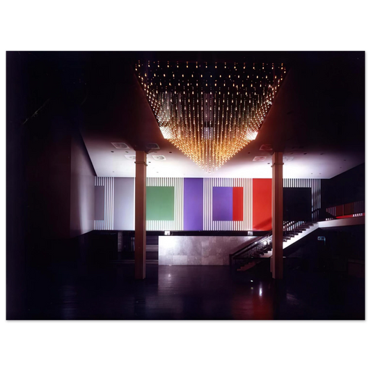 Daniel Buren - Double Rhythm - 1991  75x100 cm / 30x40inches Fine Art Poster