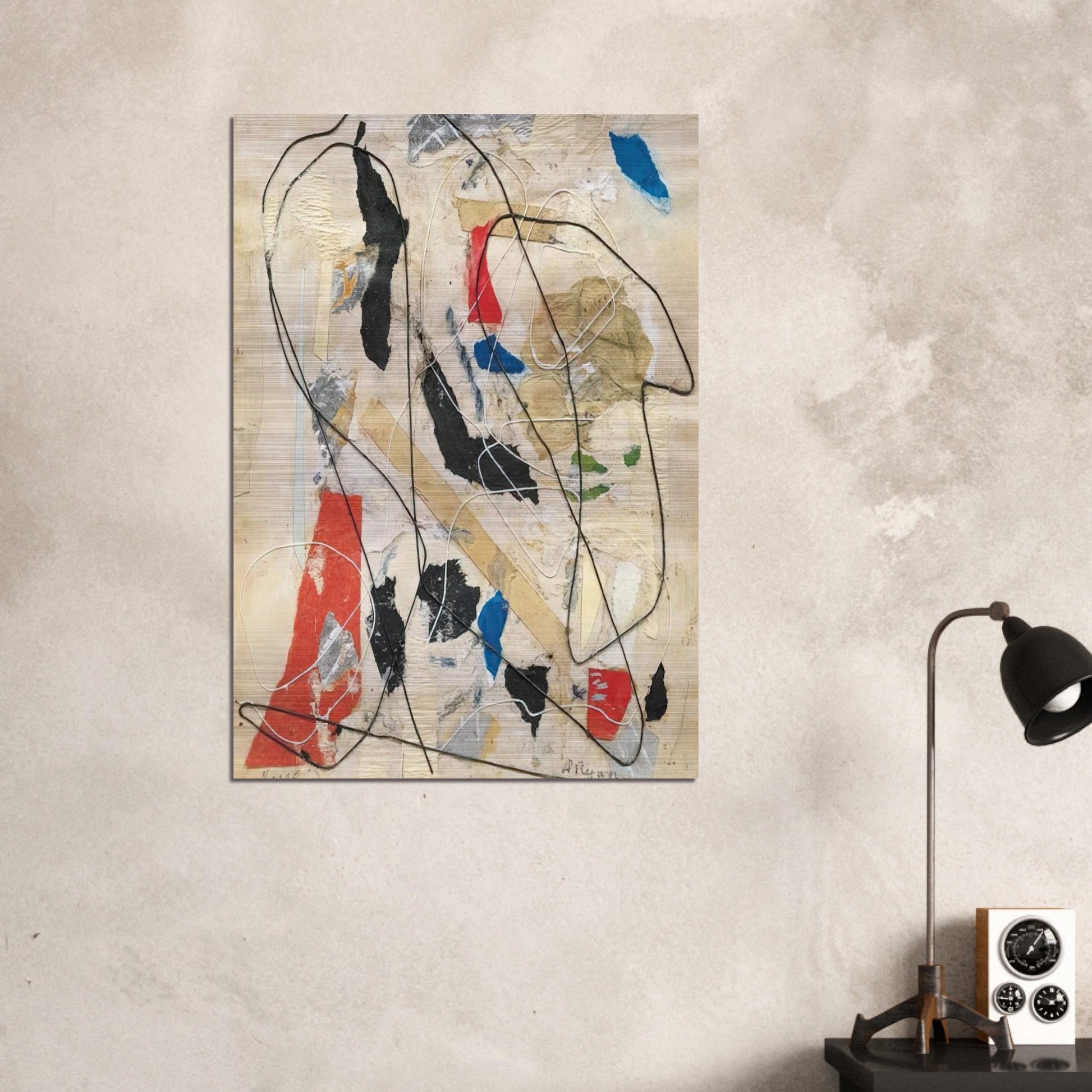 Number 236 - Abstract Expressionism - Anne Ryan Brushed Aluminum Print - 70x100 cm / 28x40 inches | Anne Ryan Aluminum Print | Anne Ryan Prints