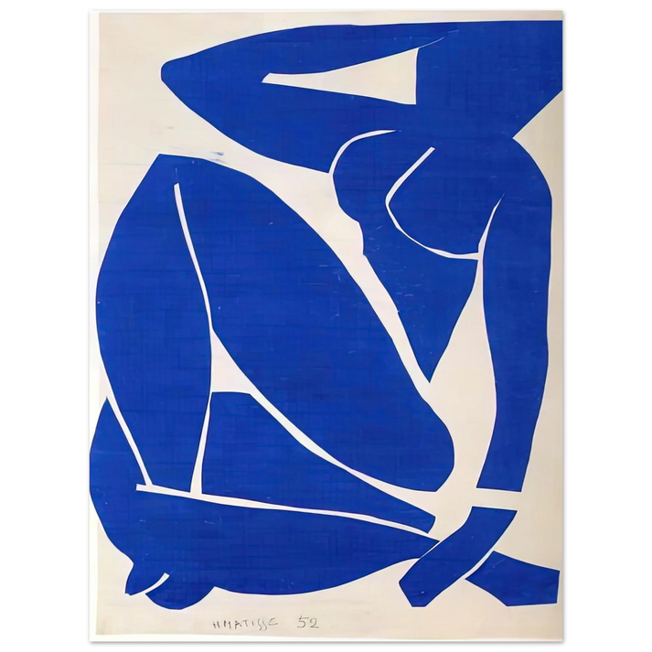 Henri Matisse - BLUE NUDE  75x100 cm / 30x40inches Fine Art Poster