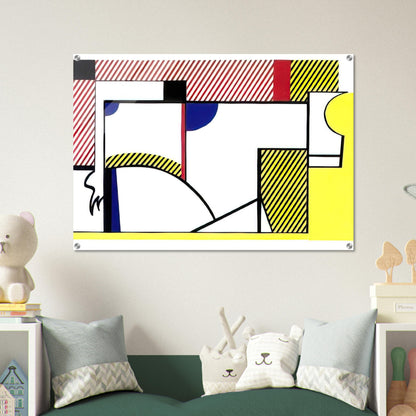 BULL VI 1973 - Roy Lichtenstein Acrylic Print - 70x100 cm / 28x40″ inches