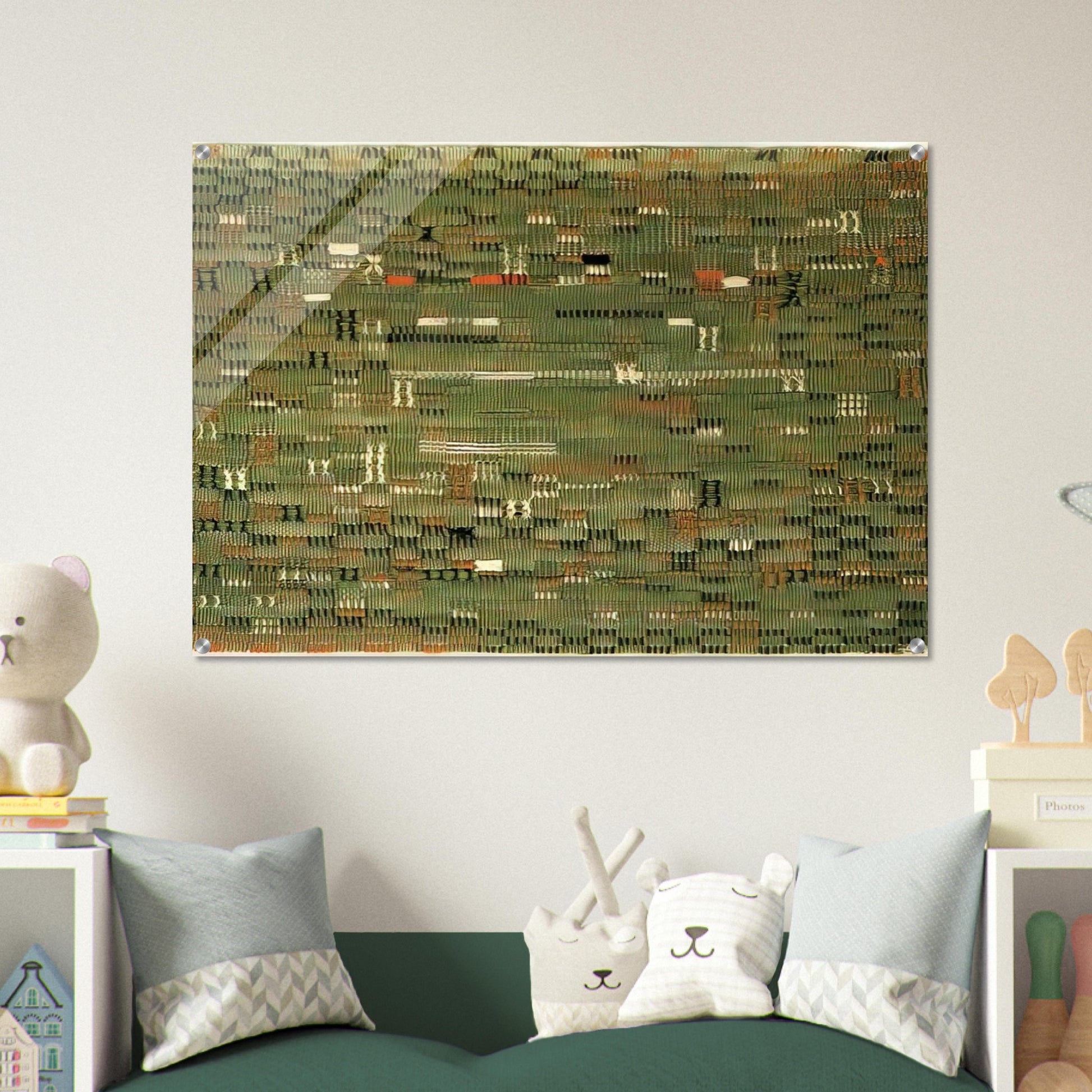 PASTURE 1958 - Anni Albers Acrylic Print - 70x100 cm / 28x40″ inches