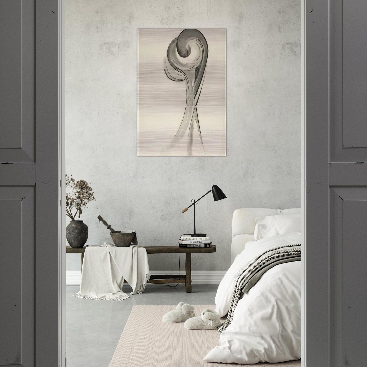 Drawing XII - Georgia O'Keeffe Brushed Aluminum Print - 70x100 cm / 28x40 inches | Georgia O'Keeffe Aluminum Print | Georgia O'Keeffe Prints