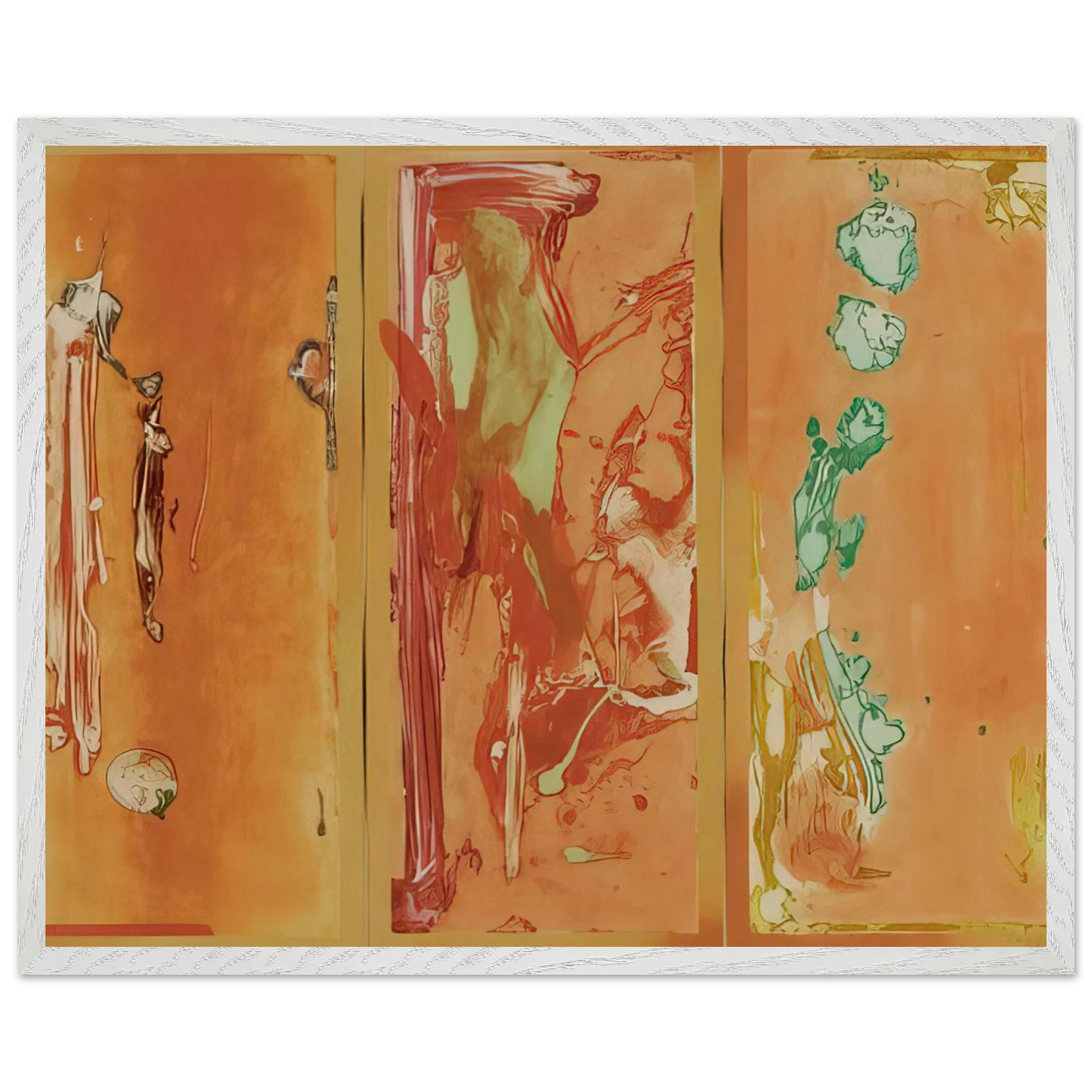 Helen Frankenthaler - Gateway - 1988 Wall art - 60x80 cm / 24x32 inches - Fine Art Poster-canvas - -