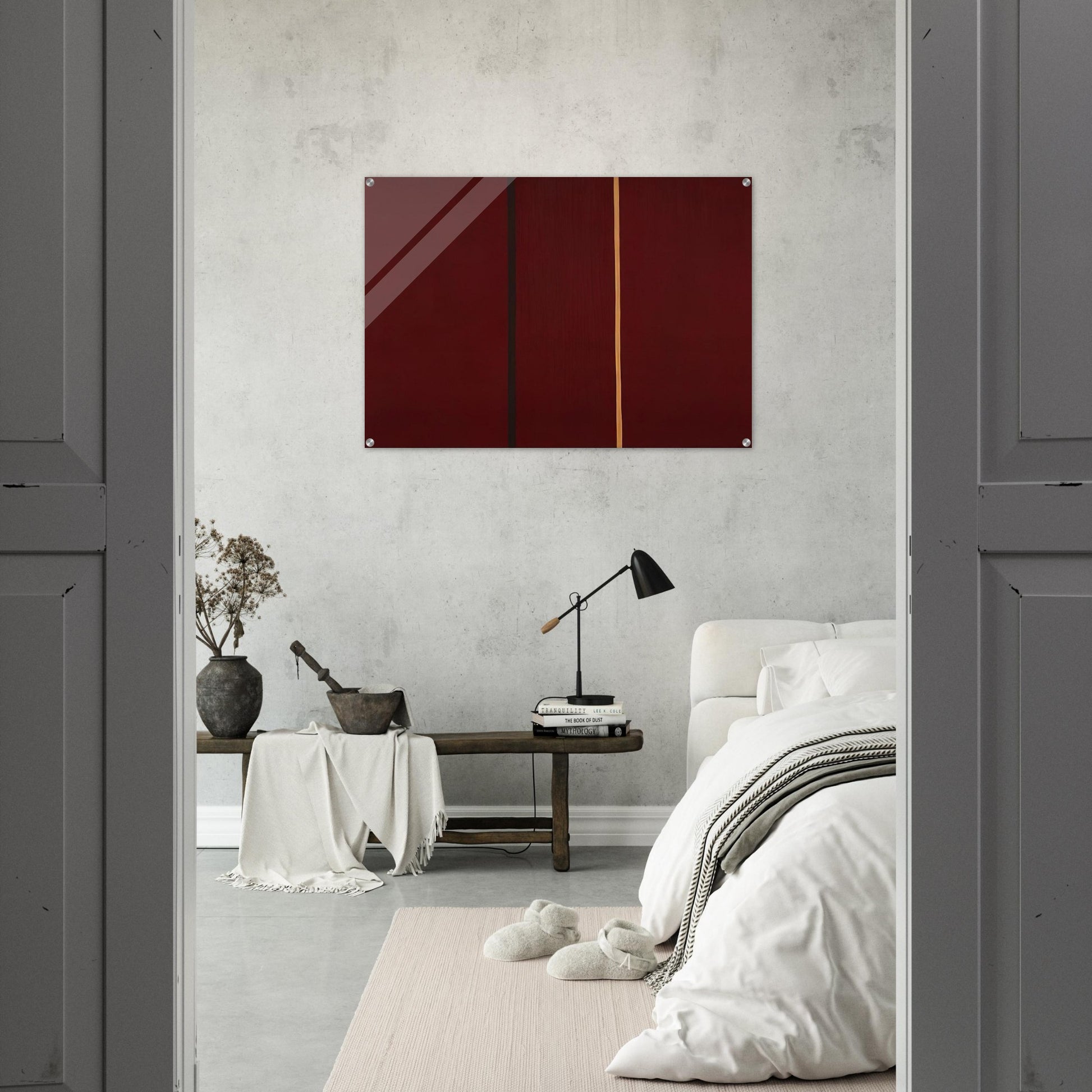 Covenant - Barnett Newman Acrylic Print - 70x100 cm / 28x40″ inches