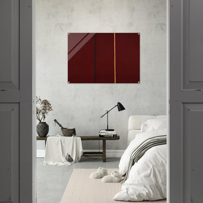 Covenant - Barnett Newman Acrylic Print - 70x100 cm / 28x40″ inches
