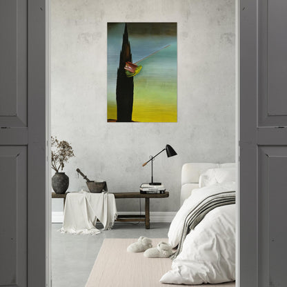 SURREALIST ESSAY - Salvador Dali Brushed Aluminum Print - 70x100 cm / 28x40 inches | Salvador Dali Aluminum Print | Salvador Dali Prints