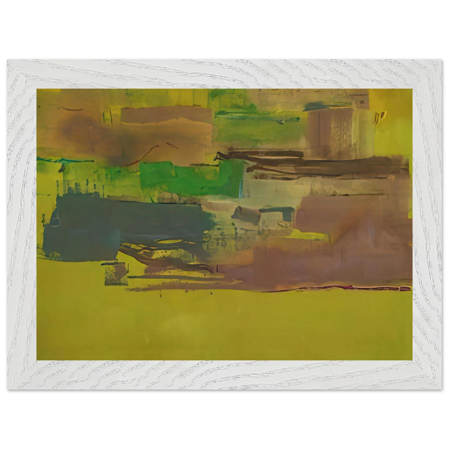 Helen Frankenthaler - August Deep - 1978 Wall art - 60x90 cm / 24x36 inches - Fine Art Poster-canvas - -