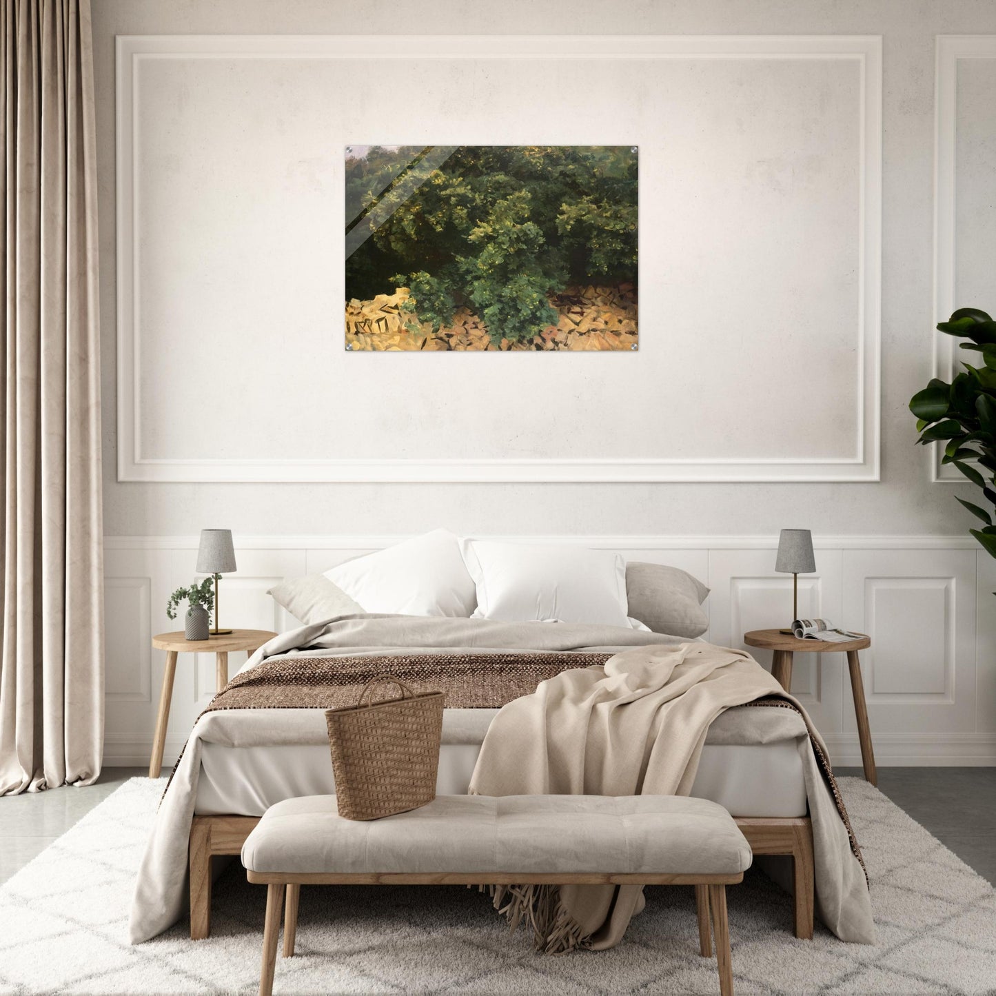 Ilex Wood, Majorca - John Singer Sargent Acrylic Print - 70x100 cm / 28x40″ inches