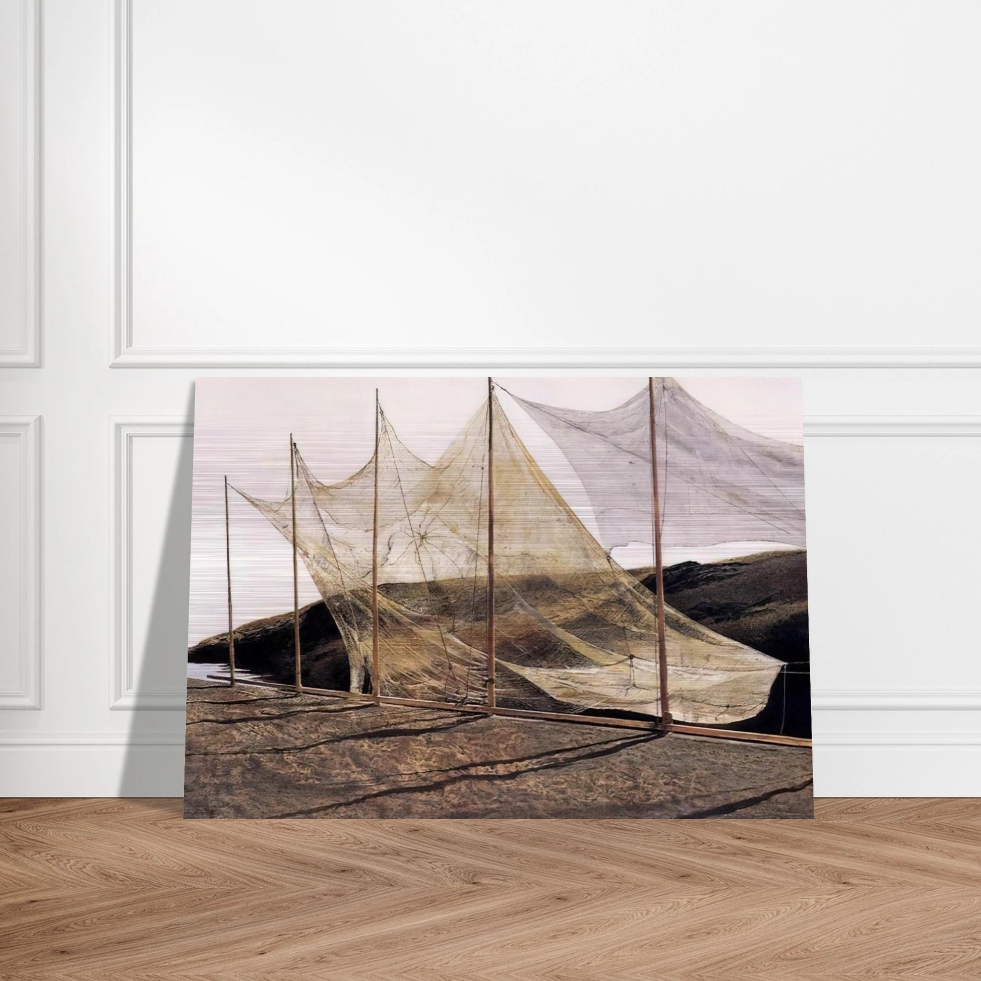 PENTECOST 1989 - Andrew Wyeth Brushed Aluminum Print - 70x100 cm / 28x40 inches | Andrew Wyeth Aluminum Print | Andrew Wyeth Prints