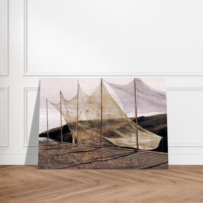 PENTECOST 1989 - Andrew Wyeth Brushed Aluminum Print - 70x100 cm / 28x40 inches | Andrew Wyeth Aluminum Print | Andrew Wyeth Prints