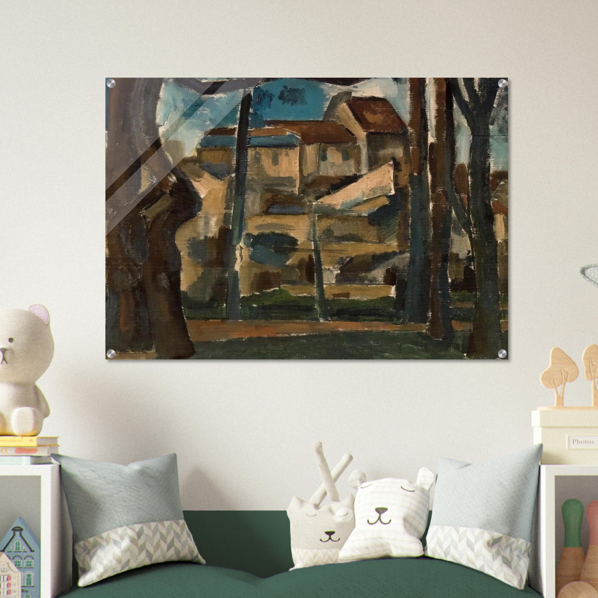 LANDSCAPE OF CARRI RES 1909 - Andre Derain Acrylic Print - 70x100 cm / 28x40″ inches