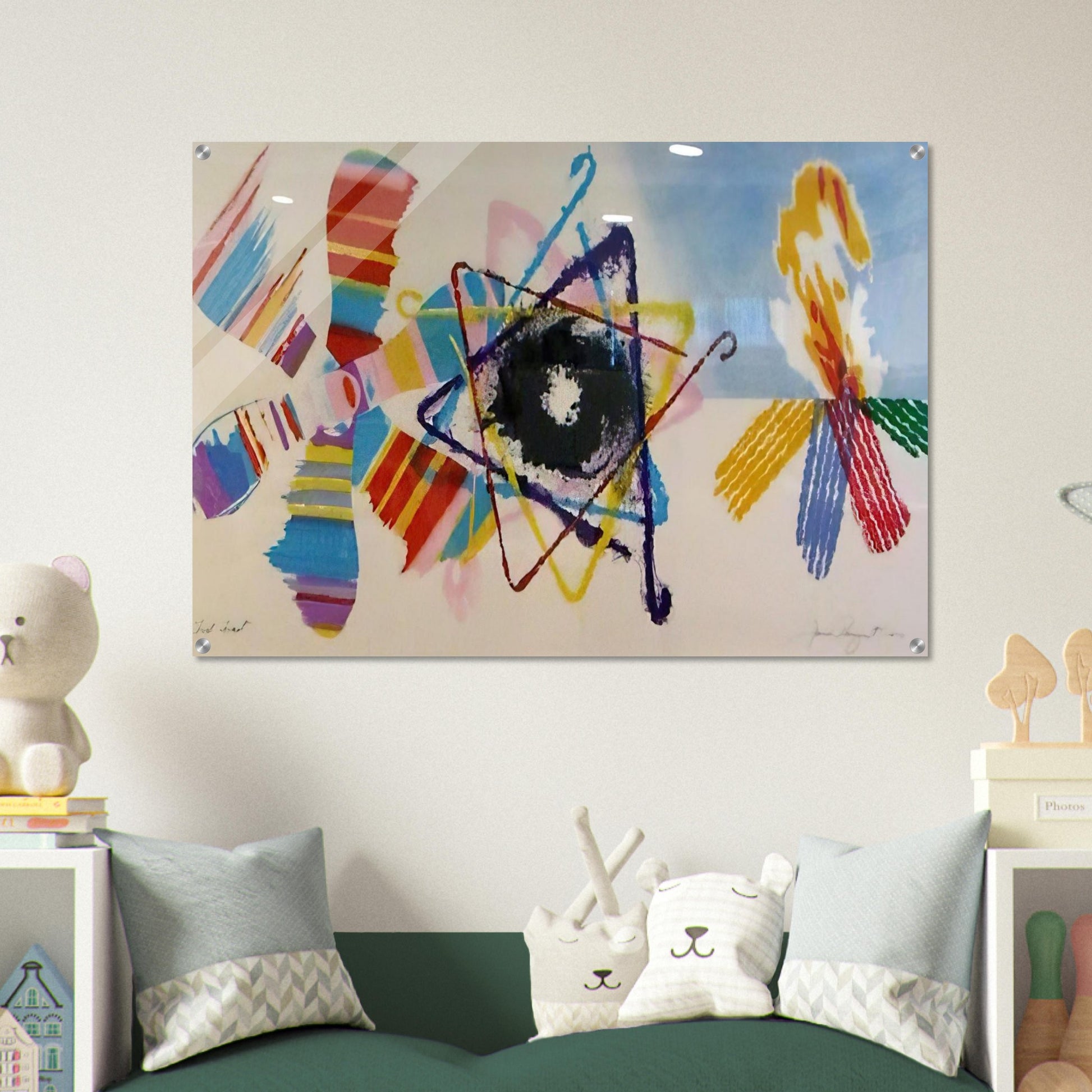 Fast Feast - James Rosenquist Acrylic Print - 70x100 cm / 28x40″ inches
