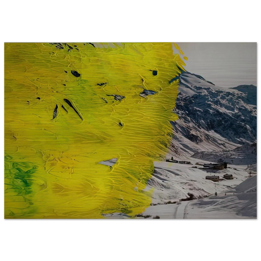 17 3 92 - Gerhard Richter Brushed Aluminum Print - 70x100 cm / 28x40 inches | Gerhard Richter Aluminum Print | Gerhard Richter Prints