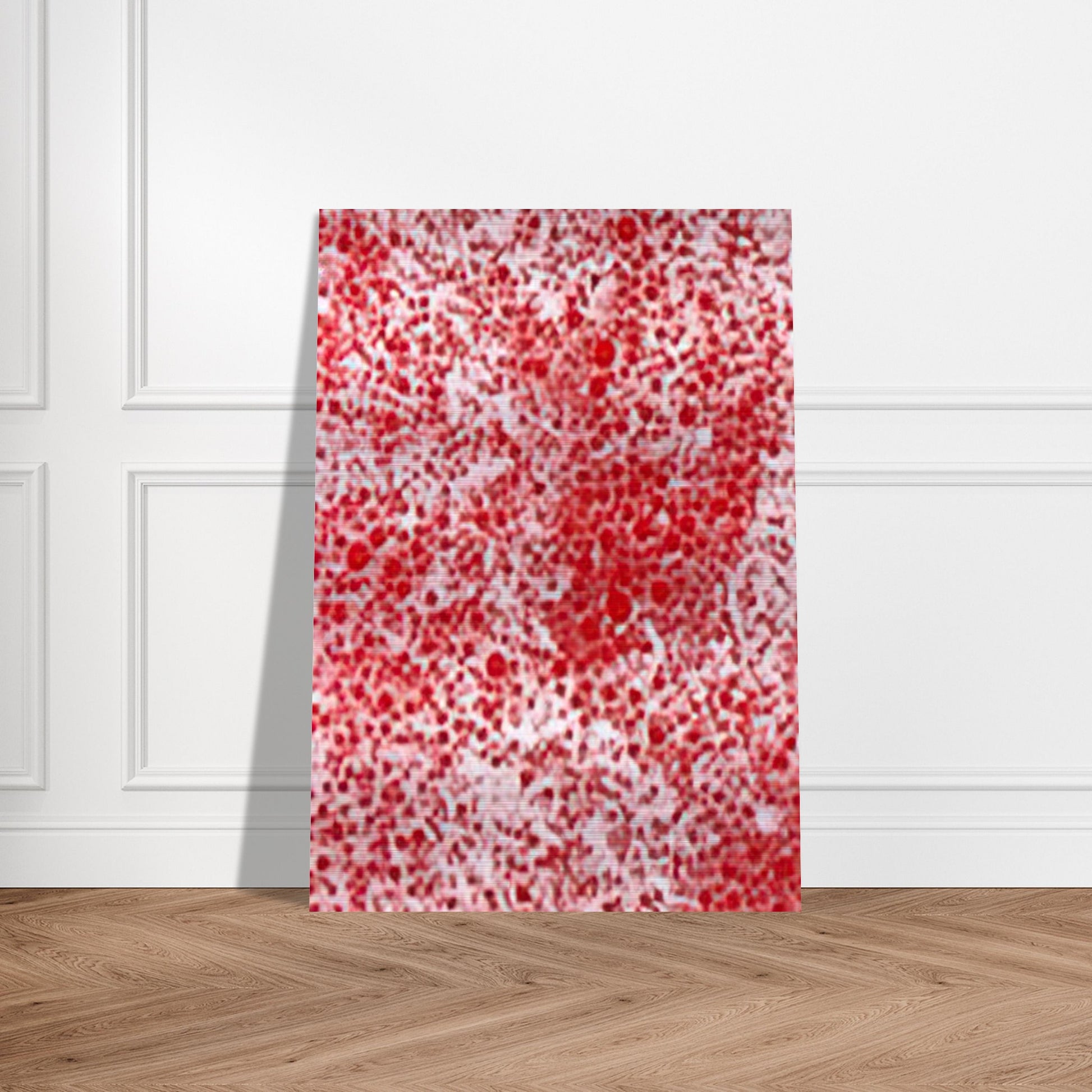 BEYOND THE END OF THE CENTURY 1987 - Yayoi Kusama Brushed Aluminum Print - 70x100 cm / 28x40 inches | Yayoi Kusama Aluminum Print | Yayoi Kusama Prints