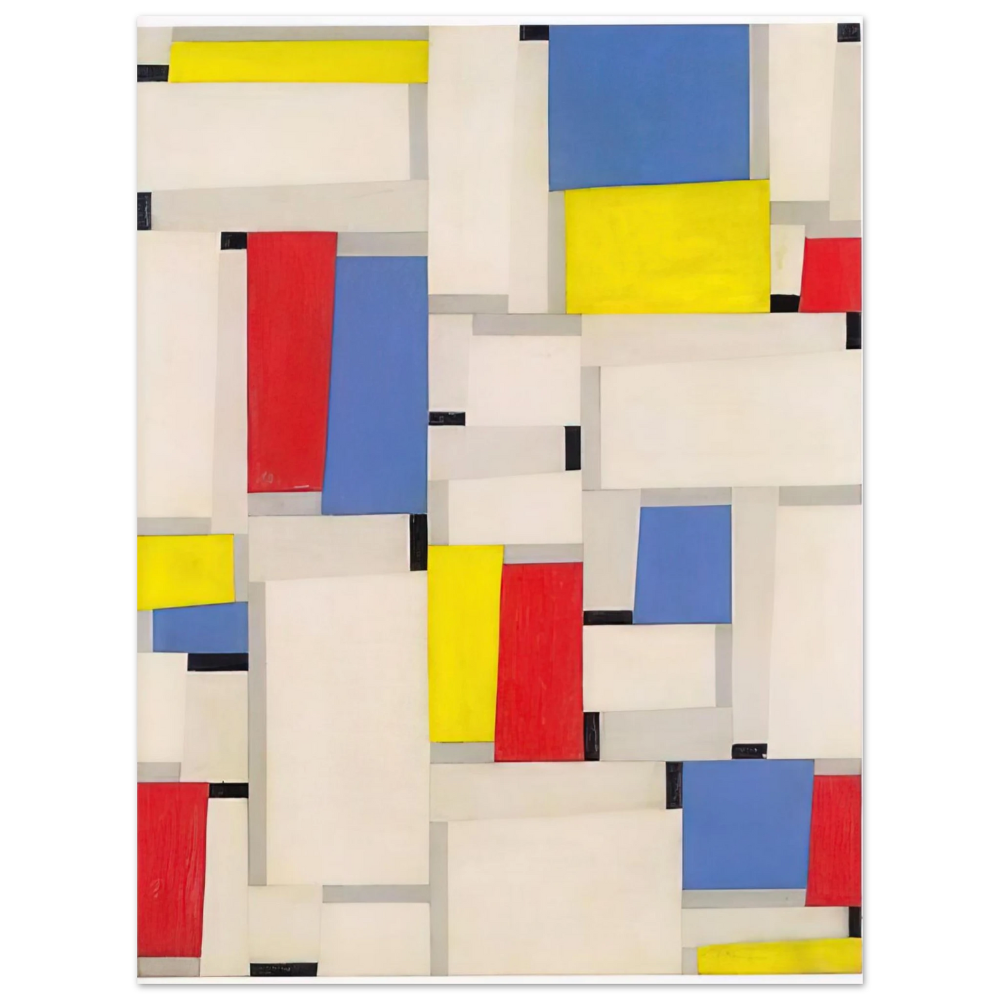 Fritz Glarner - Relational Painting - 1951  75x100 cm / 30x40inches Fine Art Poster