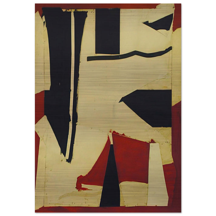 Banner - 1962 - Larry Zox Brushed Aluminum Print - 70x100 cm / 28x40 inches | Larry Zox Aluminum Print | Larry Zox Prints
