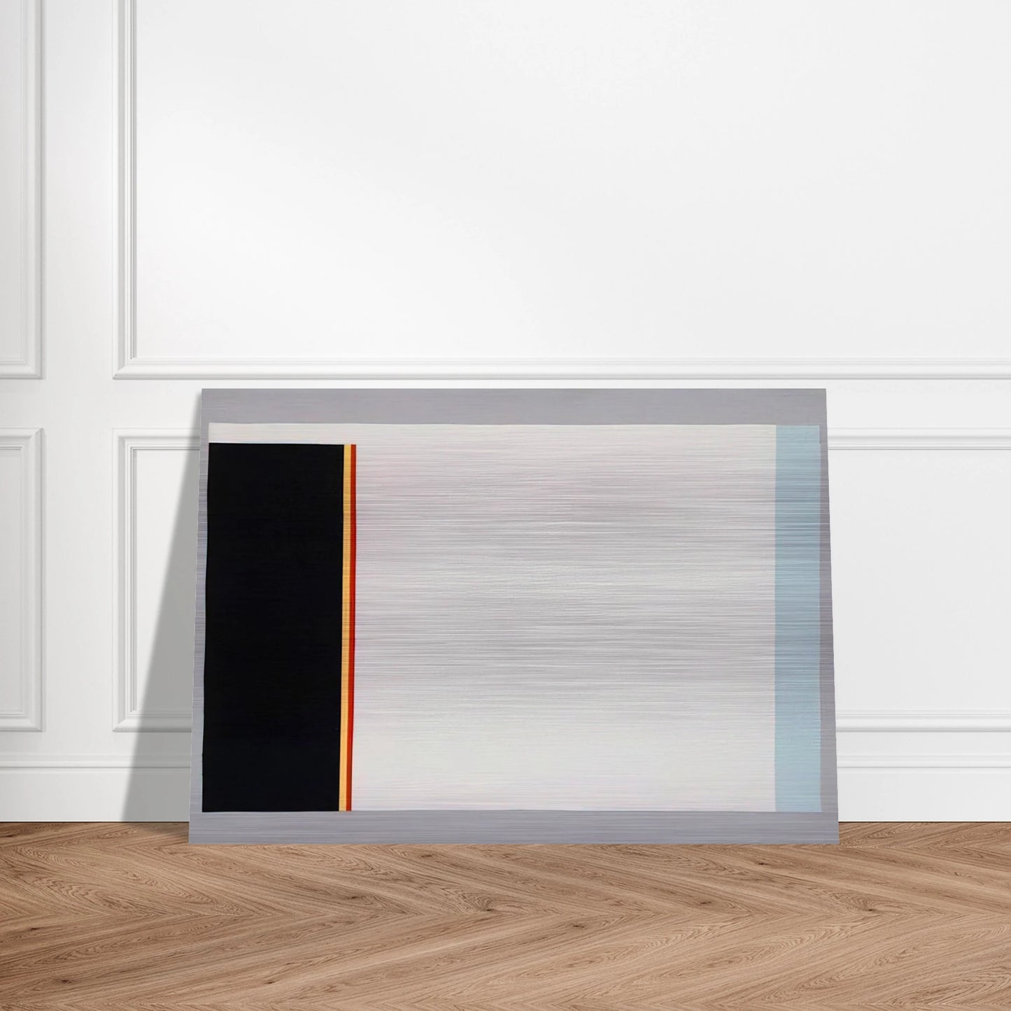 Untitled - 1983 - Gene Davis Brushed Aluminum Print - 70x100 cm / 28x40 inches | Gene Davis Aluminum Print | Gene Davis Prints