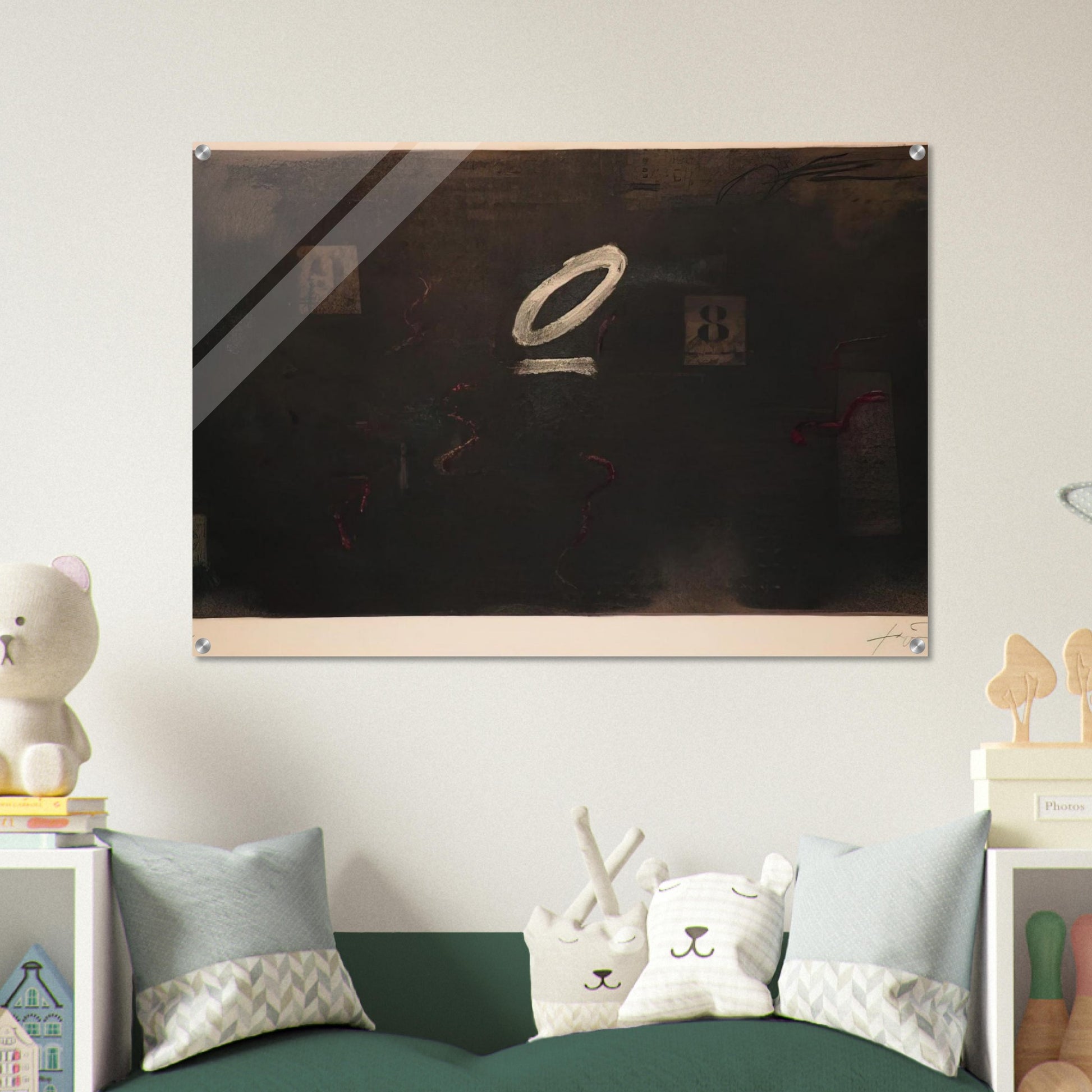 SOUS ZERO 1979 - Antoni Tapies Acrylic Print - 70x100 cm / 28x40″ inches