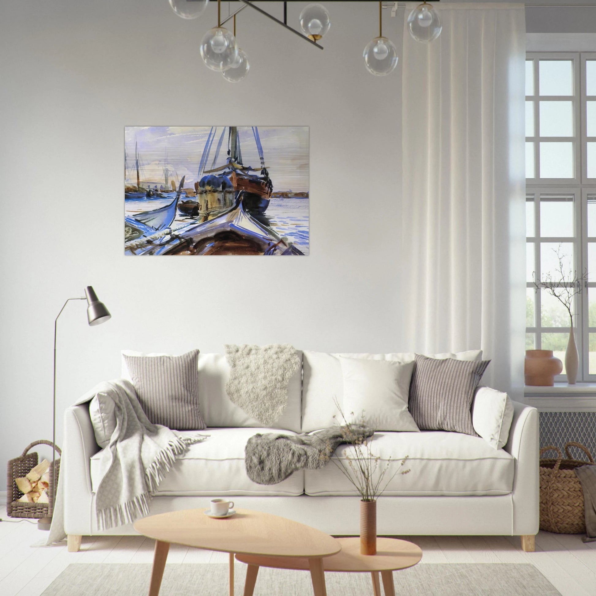 Venice - John Singer Sargent Brushed Aluminum Print - 70x100 cm / 28x40 inches | John Singer Sargent Aluminum Print | John Singer Sargent Prints