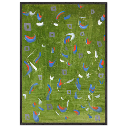 Aspen Colorado - 1967 - Betty Parsons 70x100 cm / 28x40 inches Framed Art Print – Black Wooden Frame