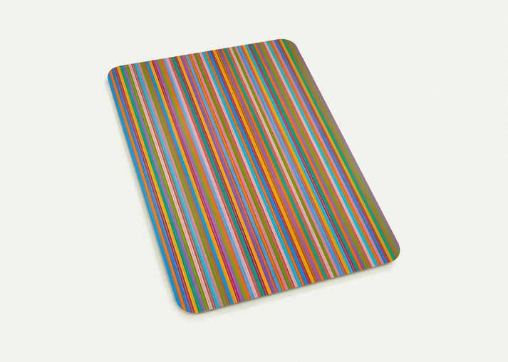 ECCLESIA 1985 By Bridget Riley Pack of 10 Post Cards | Bridget Riley Post Cards | A6 (10.5 x 14.8 cm) - 4.1 x 5.8 inches