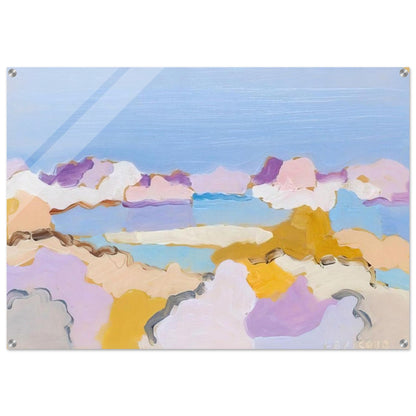 Untitled - 1959 - Charles Lapicque Acrylic Print - 70x100 cm / 28x40″ inches