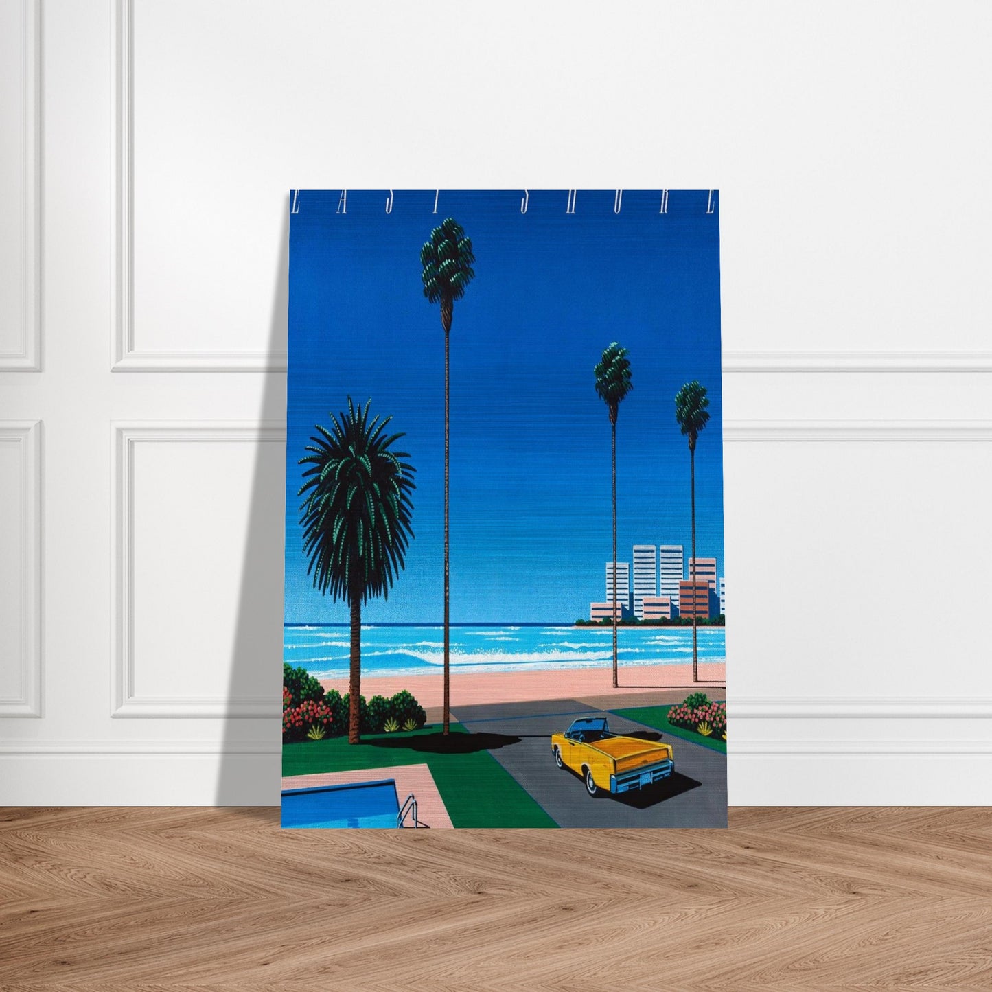 Bronze - East Shore - Hiroshi Nagai Brushed Aluminum Print - 70x100 cm / 28x40 inches | Hiroshi Nagai Aluminum Print | Hiroshi Nagai Prints