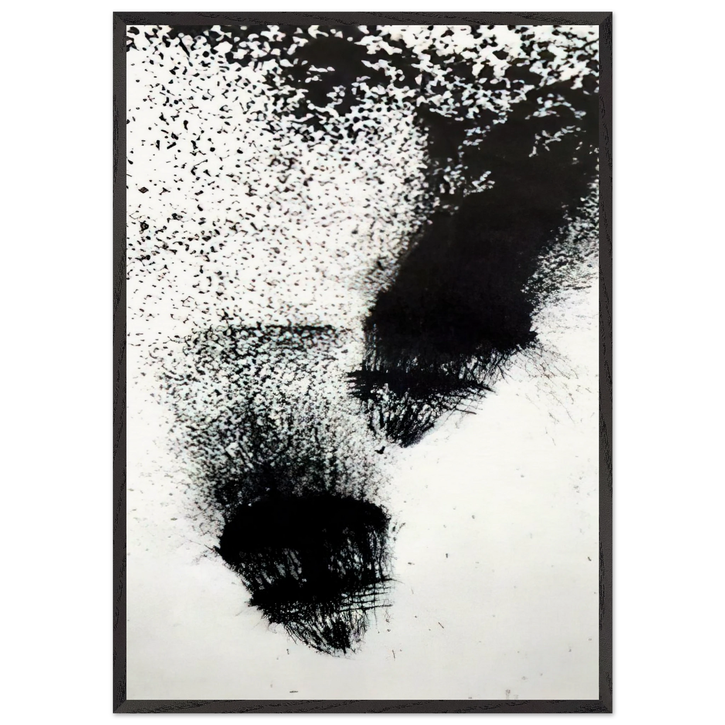 Machine Age Noise - 1957 - Morris Graves 70x100 cm / 28x40 inches Framed Art Print – Black Wooden Frame